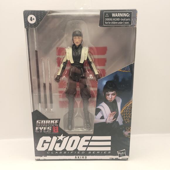 GI Joe Classified Series Akiko Hasbro Action Figure New in Packaging 2020 - Picture 1 of 7